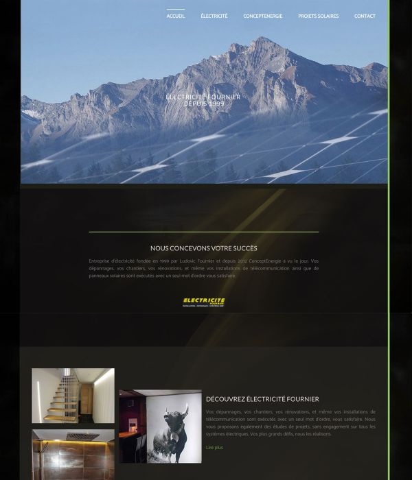 Création des sites internet / web, photographie & vidéo - Sion - Martigny - Sierre - Valais